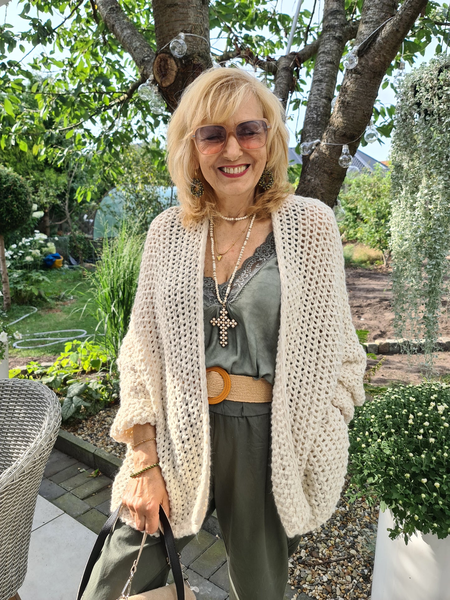 Cardigan beige