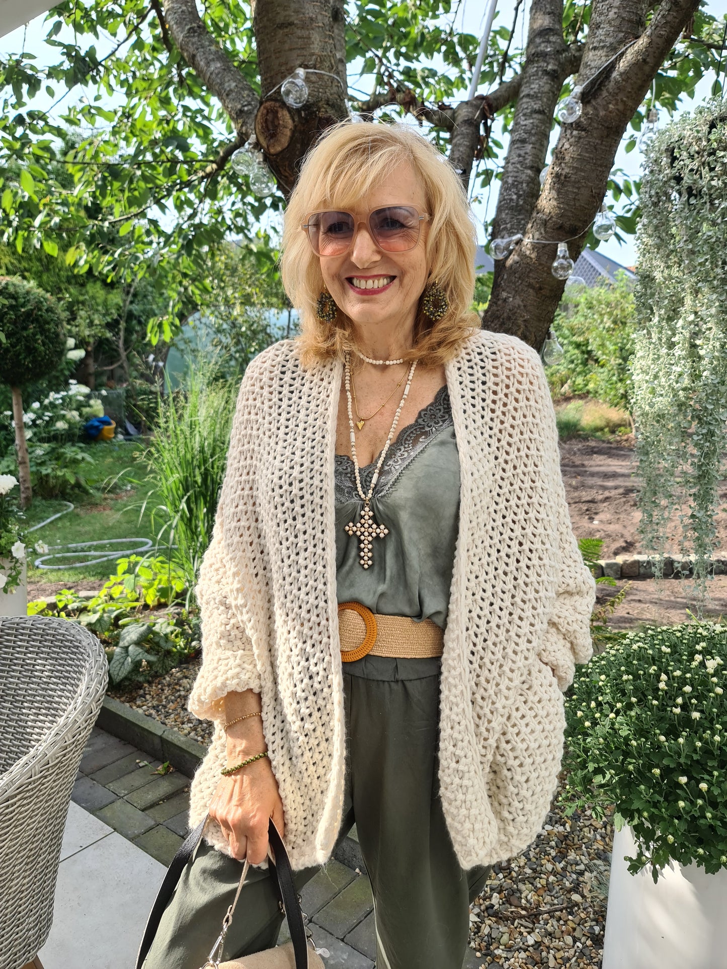 Cardigan beige