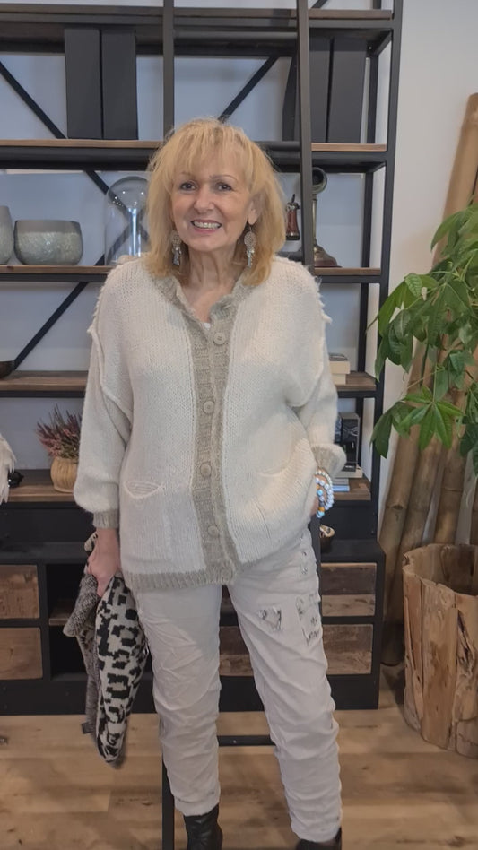 Pulli beige